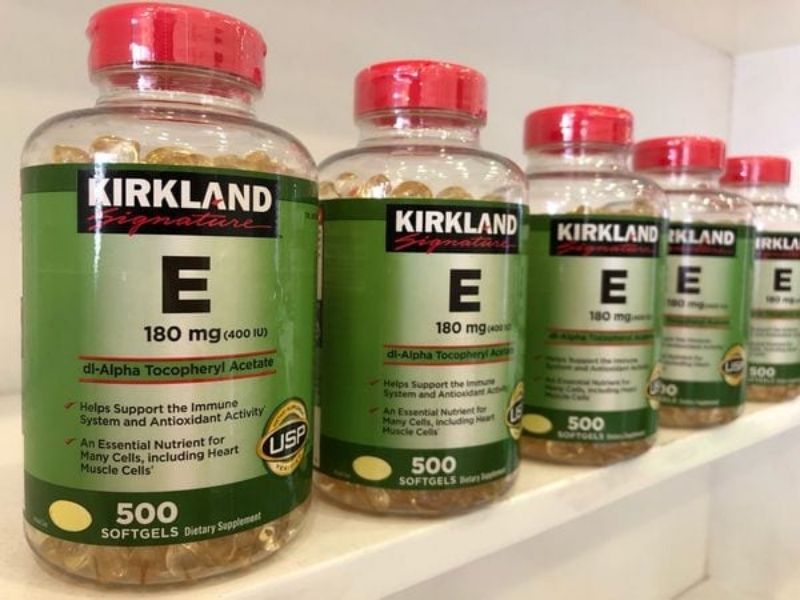Vitamin E Kirkland 400 IU của Mỹ