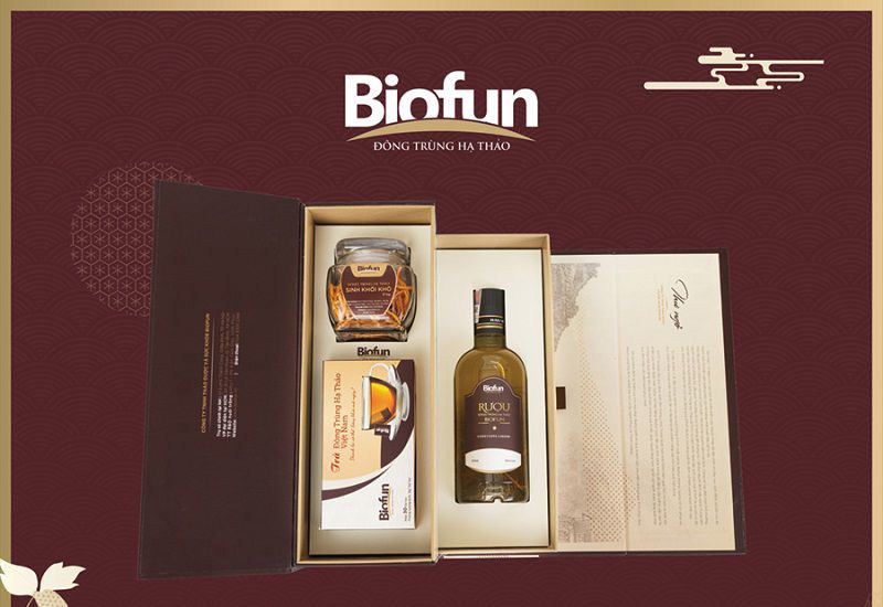Công ty Biofun bán rượu đông trùng hạ thảo tốt nhất