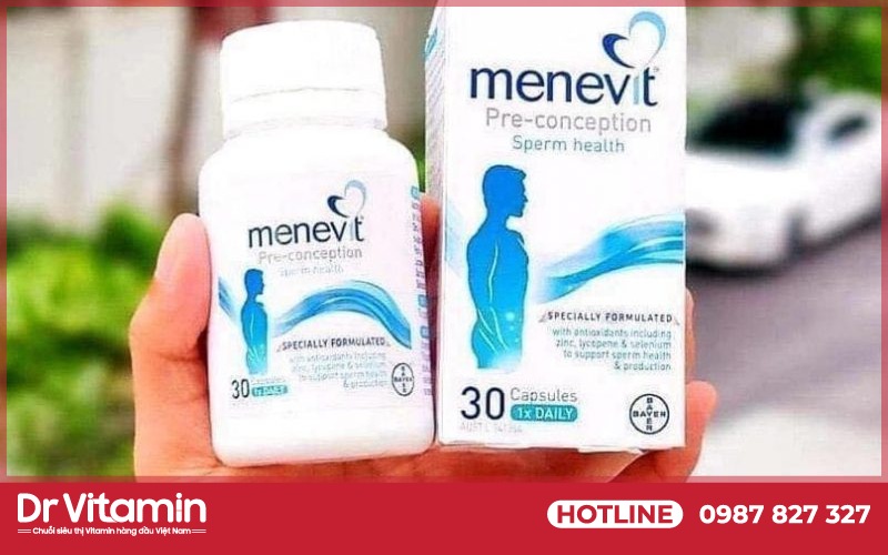 Menevit là thực phẩm chức năng tăng cường sinh lý nam hot bậc nhất trên thị trường 