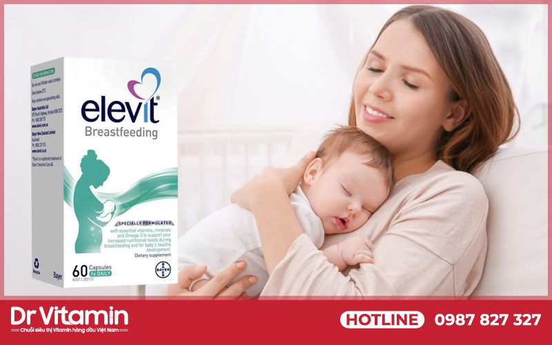Viên uống Bayer Elevit Breastfeeding giúp phục hồi cơ thể mẹ