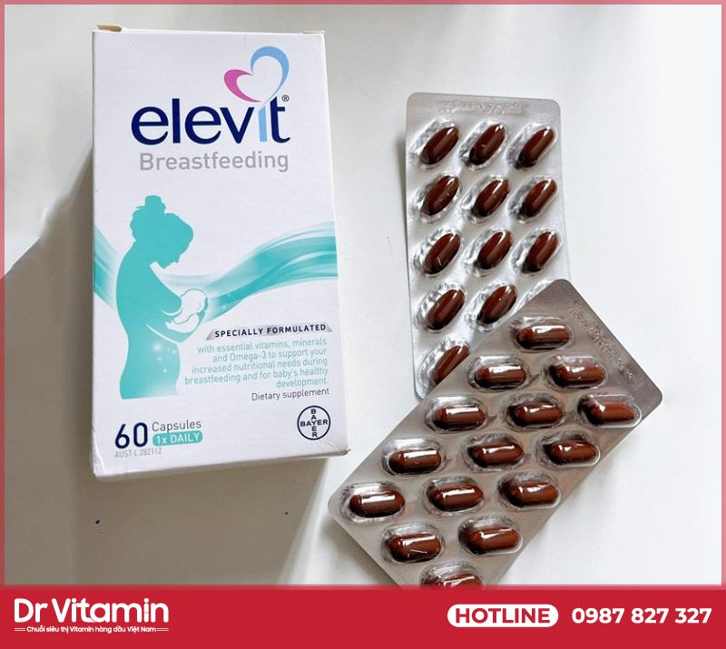 Hướng dẫn cách sử dụng vitamin Bayer Elevit Breastfeeding