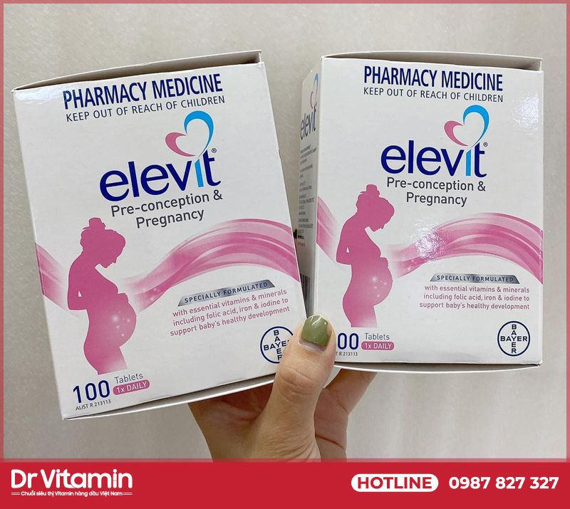 Viên uống Elevit pre-conception & Pregnancy