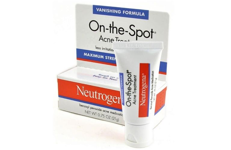 kem trị mụn neutrogena on-the-spot acne treatment review