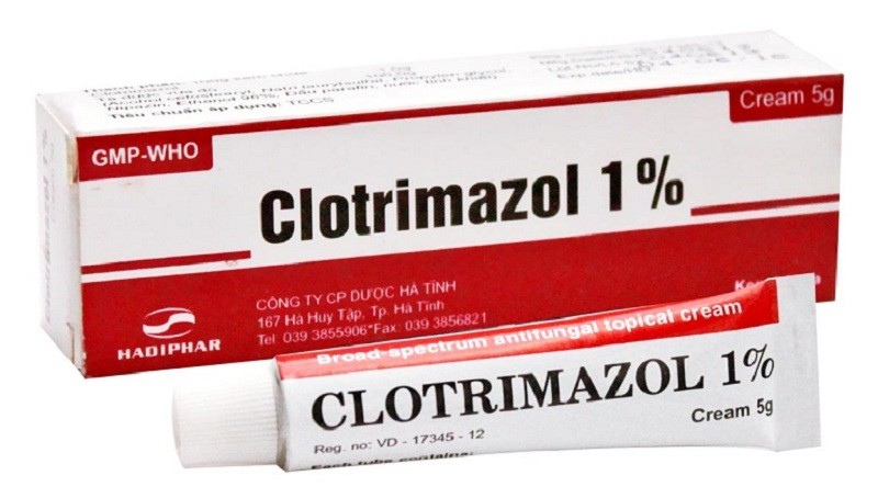 Thuốc bôi Clotrimazol thuộc nhóm kháng nấm phổ rộng, thường được kê đơn điều trị tại chỗ