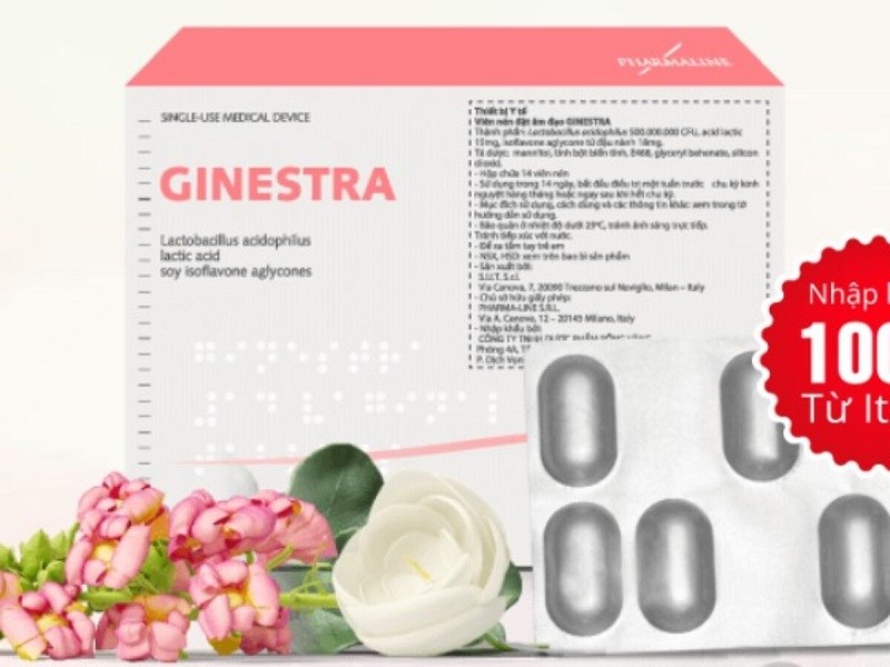 Thuốc đặt huyết trắng Ginestra có nguồn gốc từ Ý