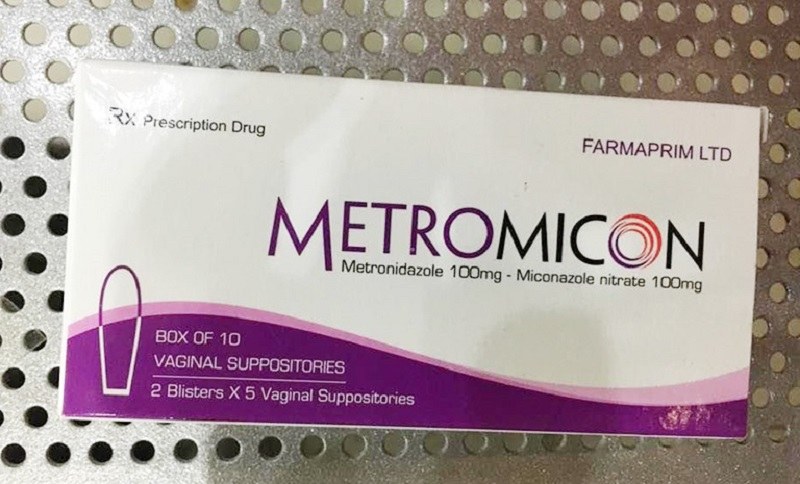 Thuốc đặt âm đạo Metromicon giúp tiêu diệt vi khuẩn kỵ khí nhạy cảm