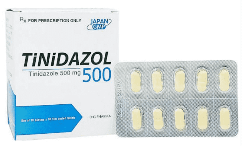 Viên uống điều trị Tinidazole trong các tình uống viên đặt không hiệu quả