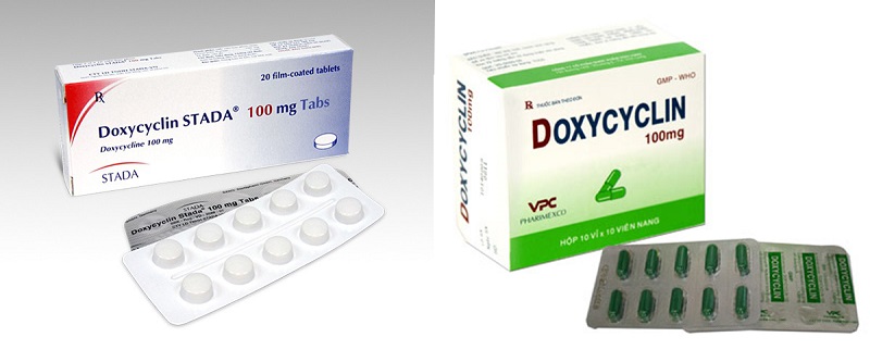 Thuốc uống Doxycyclin có giá bán phải chăng