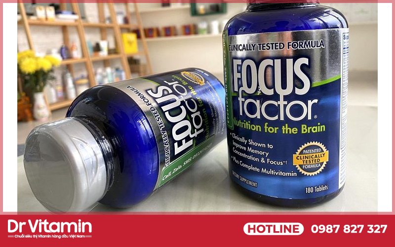 Viên uống Focus Factor là một sản phẩm bổ não, tăng cường sự tập trung cho người dùng