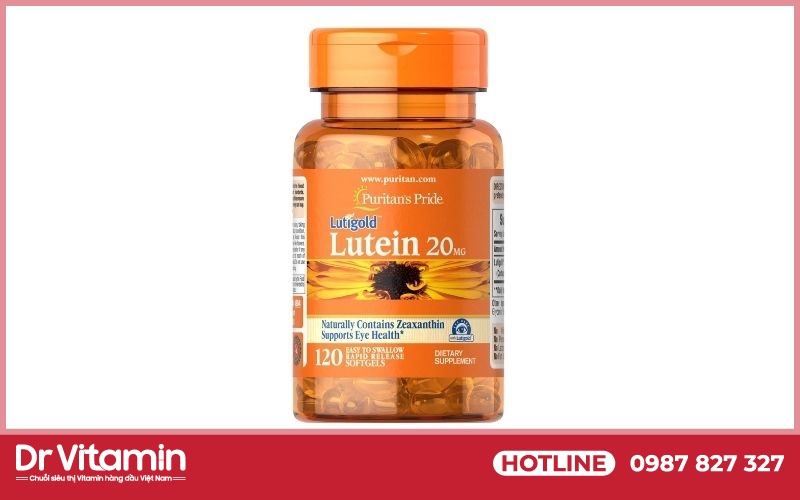 Lutein Zeaxanthin 20mg là dòng viên uống bổ mắt, giúp mắt luôn khỏe mạnh, tránh mỏi mệt