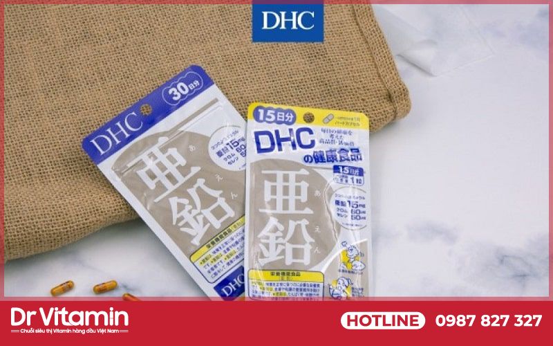 Viên uống DHC Zinc thuộc quyền phân phối của thương hiệu đình đám DHC đến từ Nhật Bản