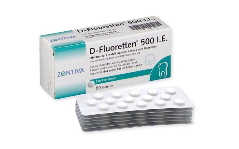 vitamin d fluoretten 500 i.e của đức cho trẻ sơ sinh