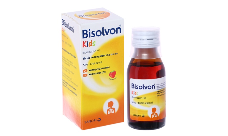 Bisolvon Kids là siro trị ho cần dùng theo đơn kê của bác sĩ chuyên khoa