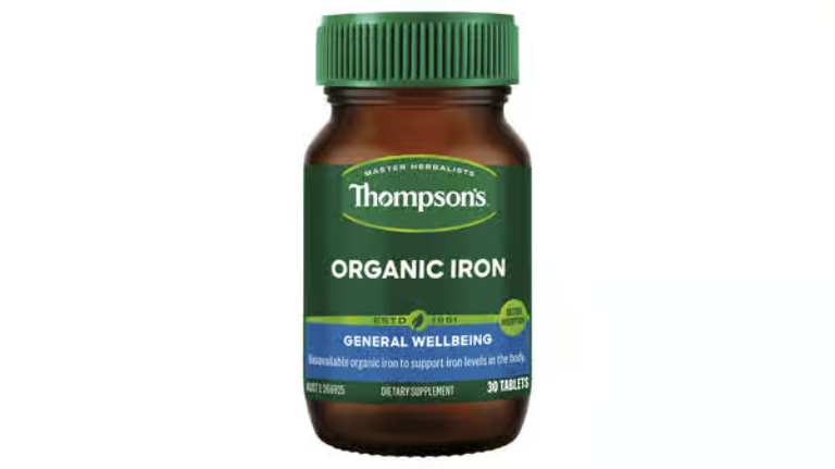 Viên uống Thompson's Organic Iron