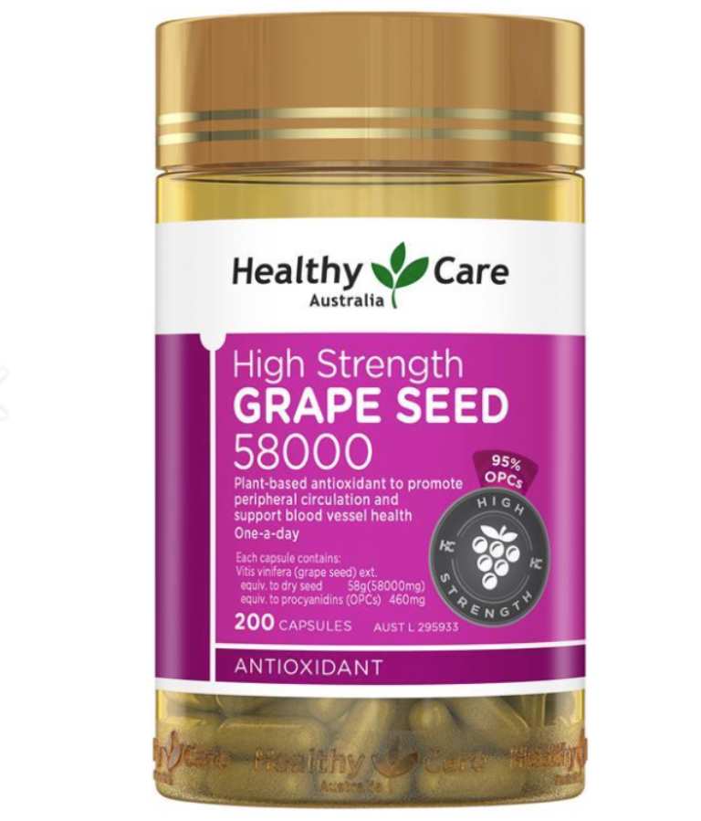Healthy Care Grape Seed 58000
