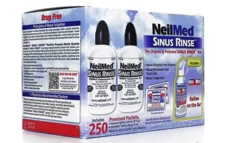Thuốc hỗ trợ điều trị bệnh viêm mũi dị ứng của Mỹ NeiMed Sinus Rinse