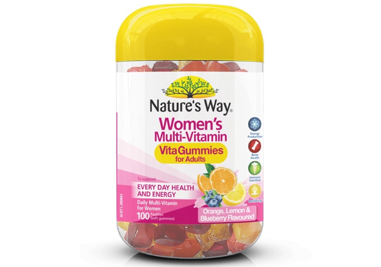 Kẹo dẻo Women's Multi-Vitamin là sản phẩm bổ sung vitamin và khoáng chất cho nữ bán chạy nhất