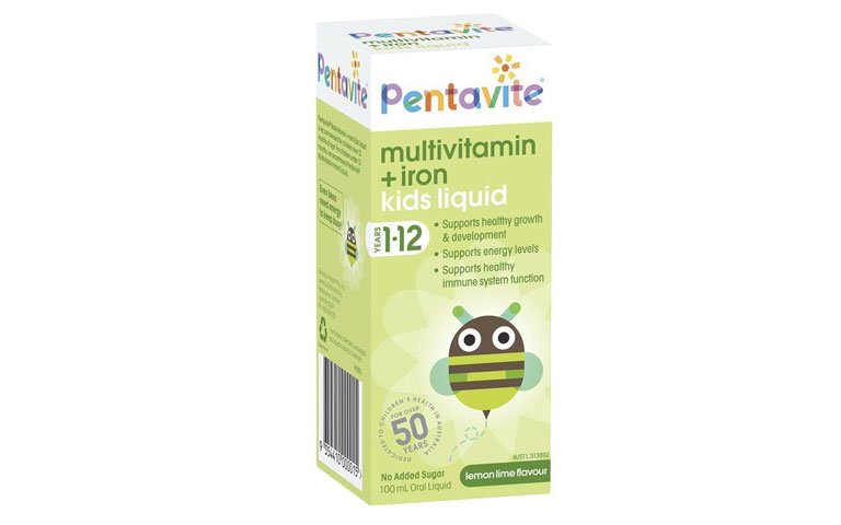Pentavite Multivitamins Liquid with Iron