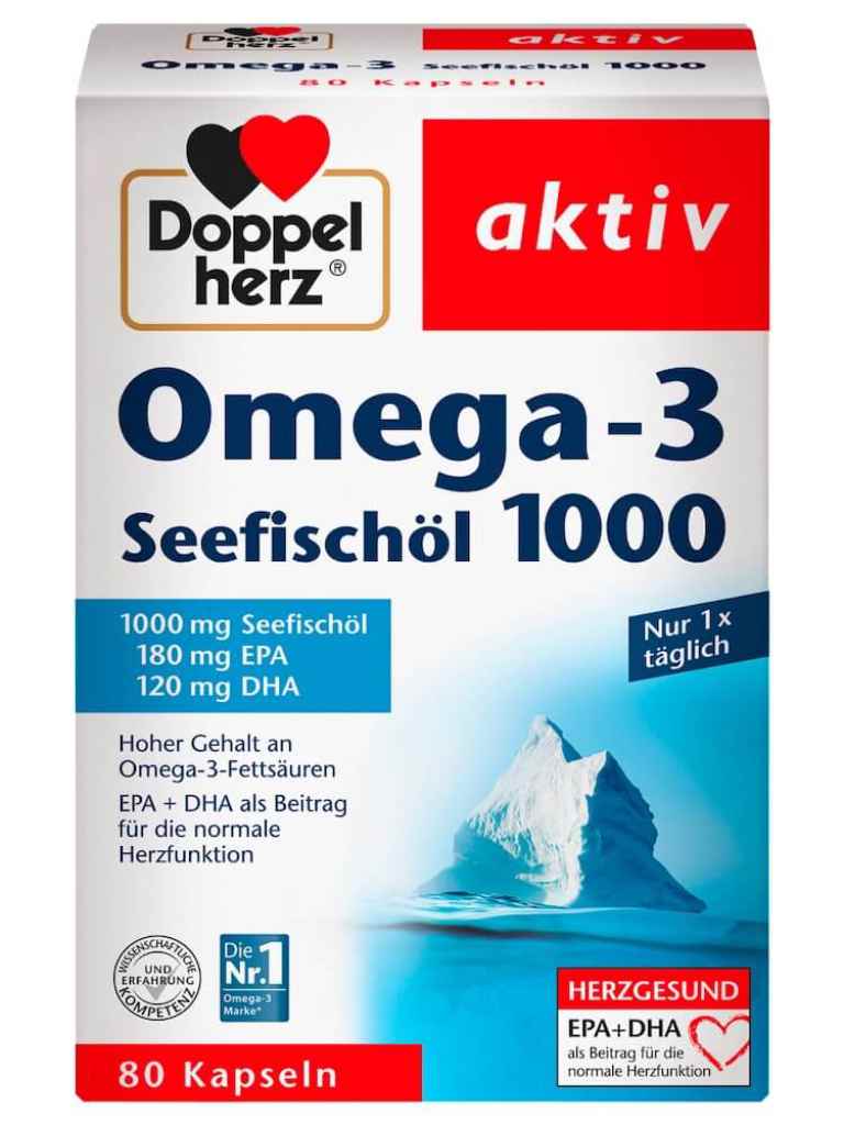 Doppelherz Omega 3 Seefischol 1000