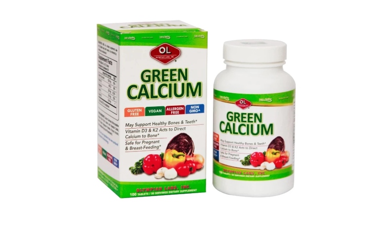 Viên uống Olympian Labs Green Calcium bổ sung canxi hữu cơ, lành tính và hiệu quả cao nên được nhiều người tin dùng