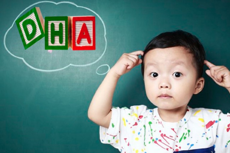 DHA là thành phần dưỡng chất cần thiết cho sự phát triển trí não ở trẻ em