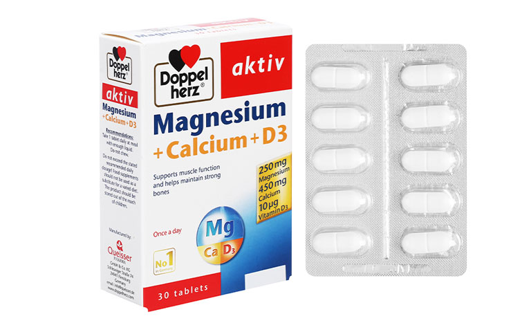 Doppelherz aktiv Magnesium + Calcium + D3