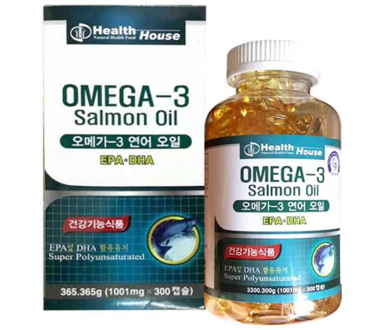 Omega-3 Salmon Oil Health House