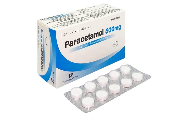 Thuốc giảm đau Paracetamol giúp cải thiện triệu chứng viêm đau ở mức độ nhẹ