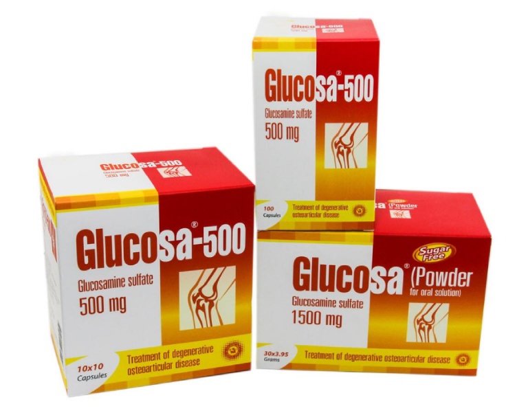 Đẩy lùi các triệu chứng của bệnh xương khớp bằng thuốc Glucosa 500 của Thái Lan