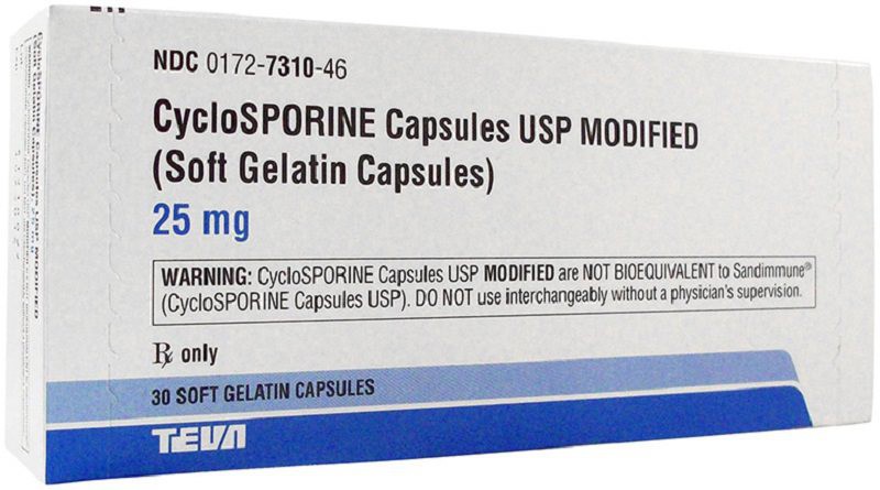 Thuốc Cyclosporin được chỉ định cho bệnh nhân vảy nến mủ
