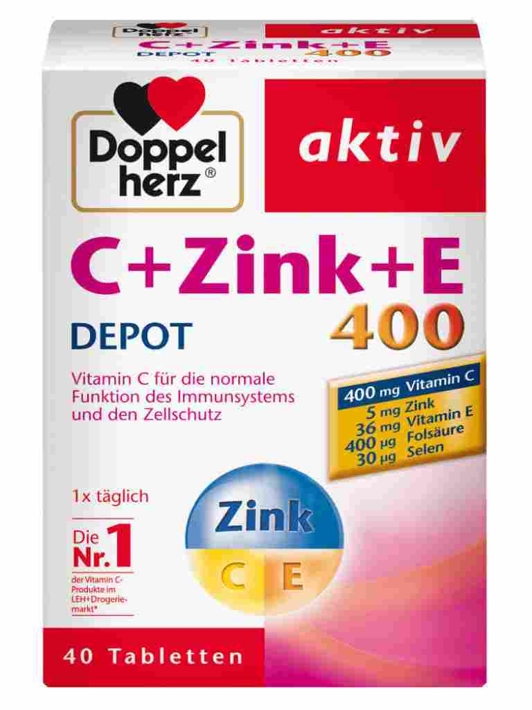 Doppelherz aktiv C+Zink+E 400 Depot