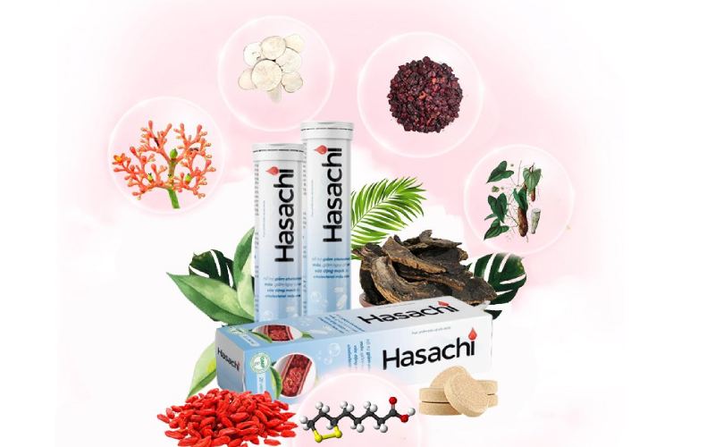 Hasachi tăng cường sức khỏe tim mạch, giảm cholesterol trong máu