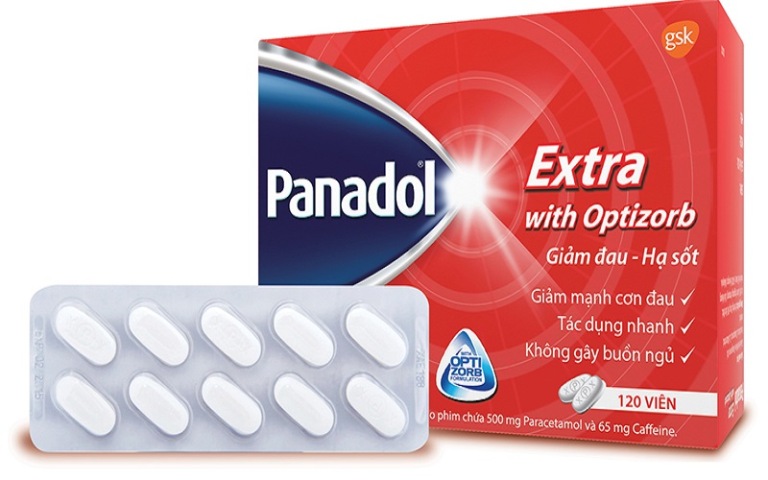 Dùng thuốc Paracetamol để cải thiện triệu chứng đau nhức ở mức độ vừa và nhẹ