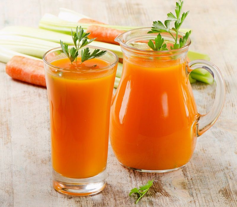 Nước ép cà rốt giúp loại bỏ cholesterol