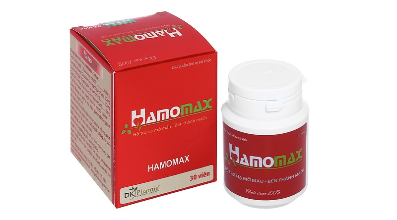 Viên nang hỗ trợ huyết áp - tim mạch Hamomax