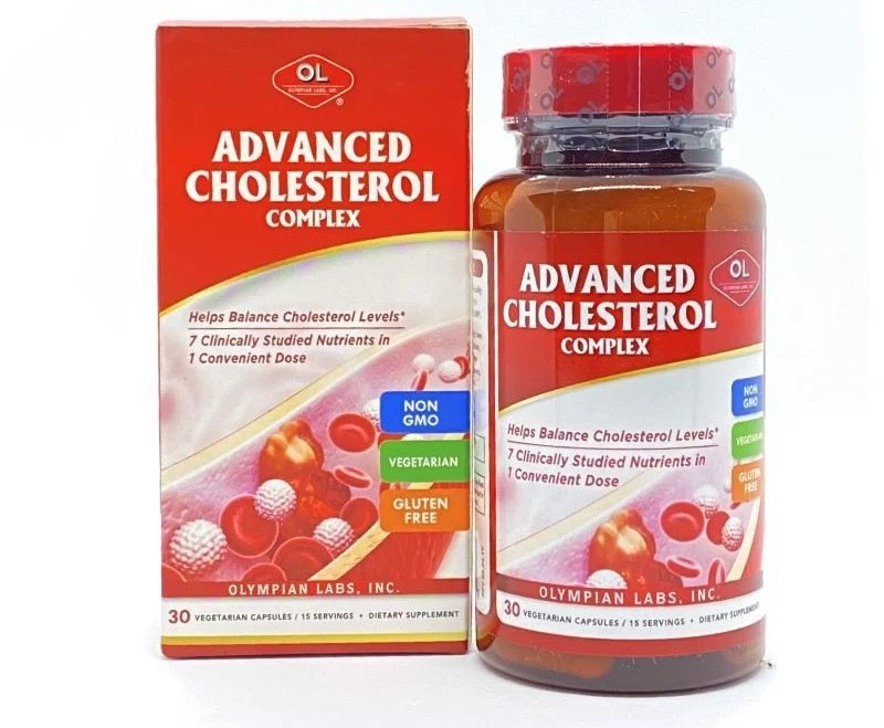 Viên uống giảm cholesterol của Mỹ Advanced Cholesterol Complex