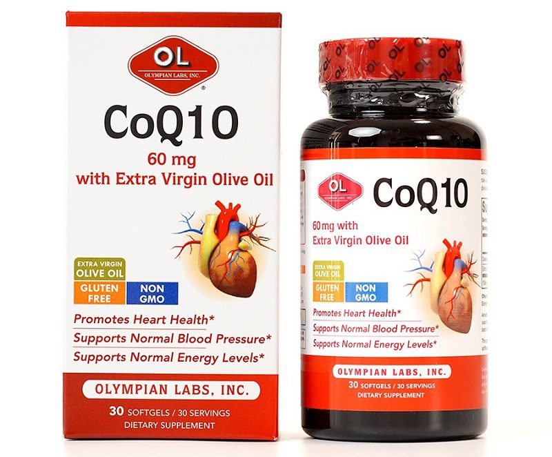 Viên uống giảm cholesterol CoQ10 của Olympian Labs