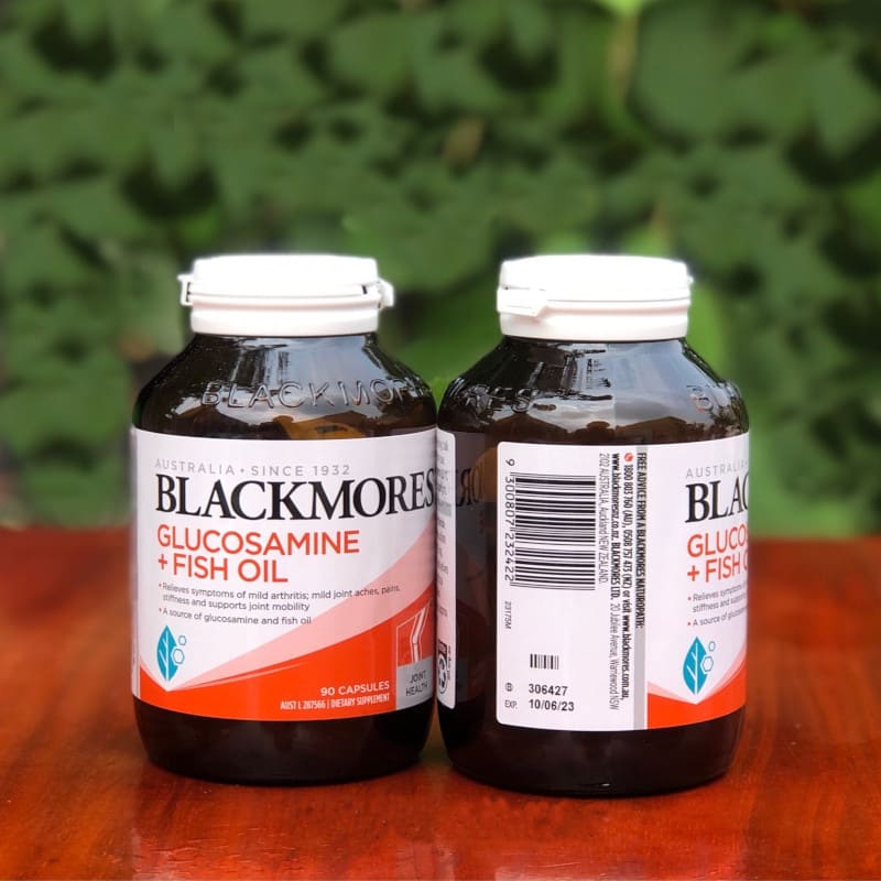 Dầu Cá Blackmores Glucosamine & Fish Oil Hỗ Trợ Xương khớp