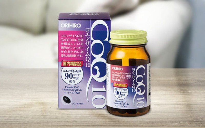 Coenzyme Q10 Orihiro chăm sóc sức khỏe tim mạch