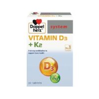 Doppelherz Vitamin D3 + K2 Bảo Vệ Xương Khớp