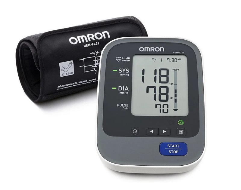 Máy đo huyết áp bắp tay Omron HEM-7320 được nhà sản xuất thiết lập nhiều công nghệ tân tiến, hiện đại