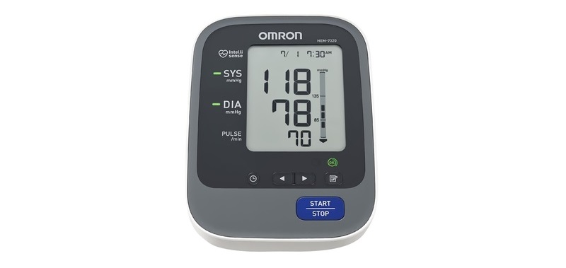 Hình ảnh máy đo huyết áp bắp tay Omron HEM-7320 của thương hiệu Omron