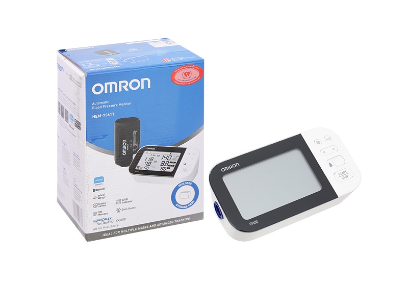 Máy đo huyết áp bắp tay Omron HEM-7361T nổi tiếng của thương hiệu Omron