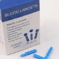 Kim Lấy Máu Test Tiểu Đường Blood Lancet (Tròn 4 cạnh) - Hộp 100 Kim