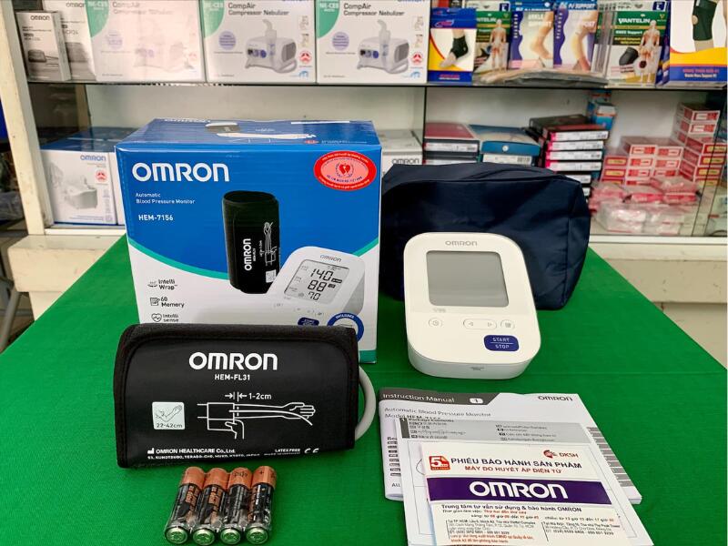 Máy đo huyết áp Omron HEM-7156 là dòng máy cao cấp của nhà Omron